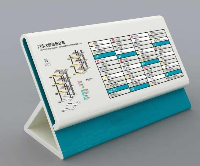 医院标识 | 导视牌位置布局设置以及尺寸制作说明 !(图6)